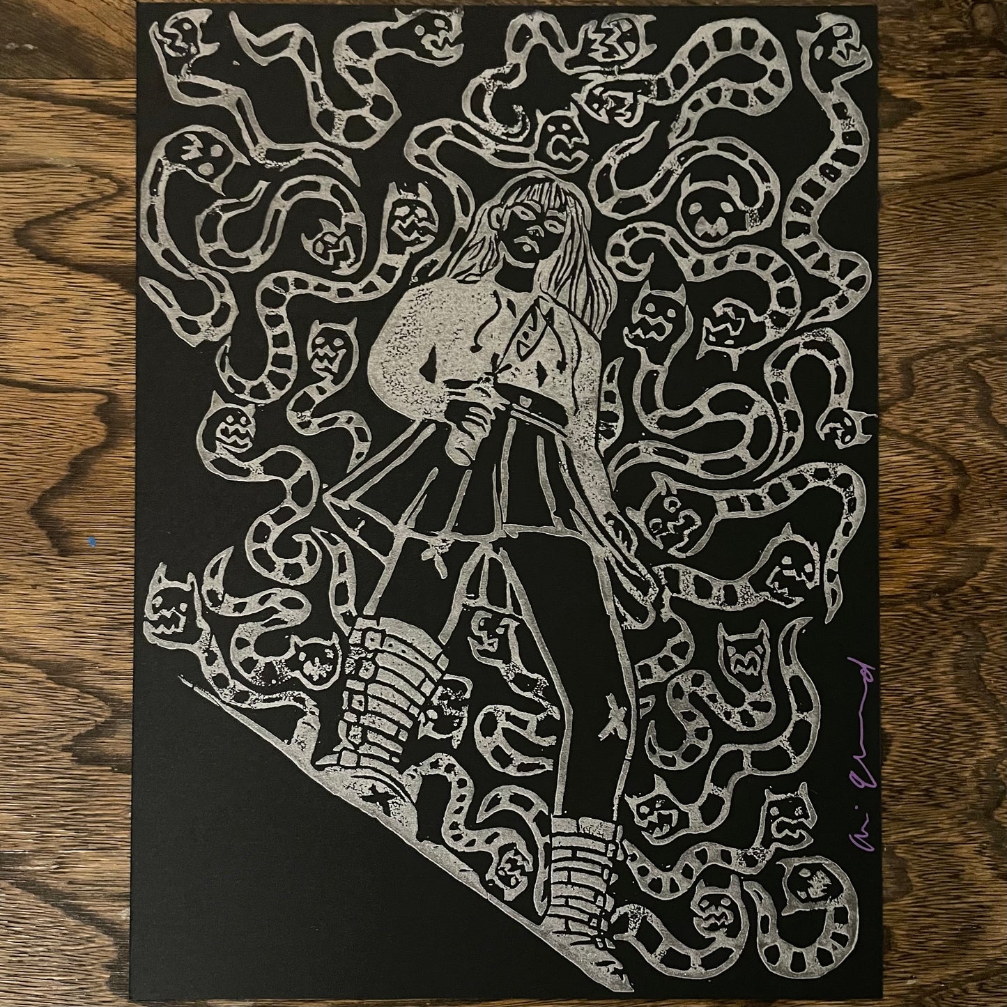 Inner Demons Art Print