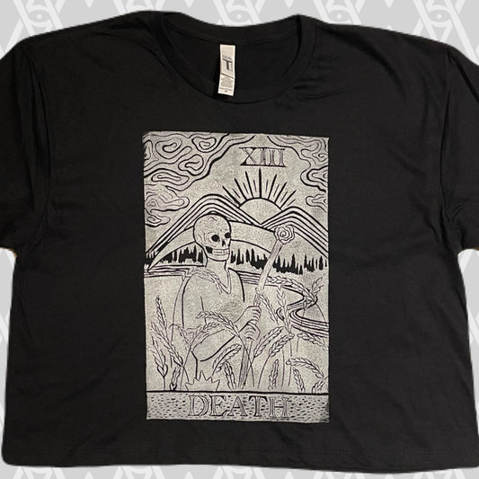 Death Tarot Crop Top