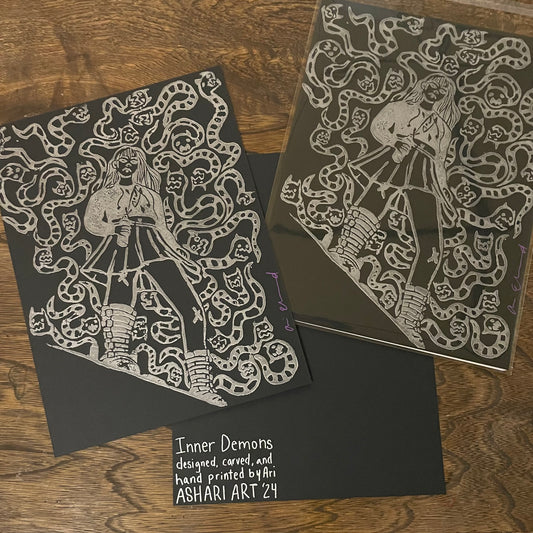 Inner Demons Art Print