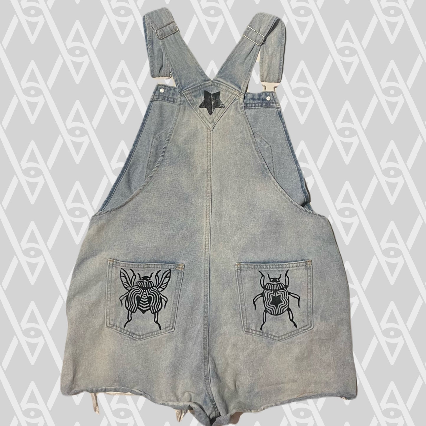 Beetle Overalls Shorts Size L
