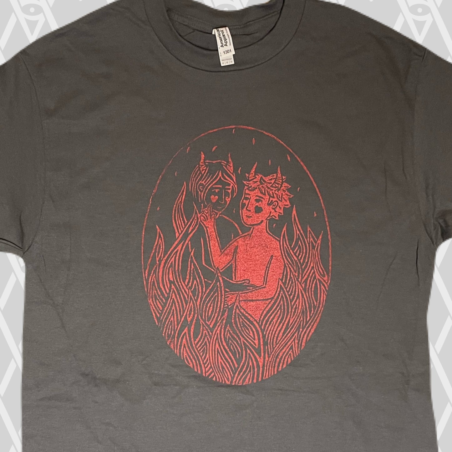 Demon Boys Stamped Short Sleeve Shirt