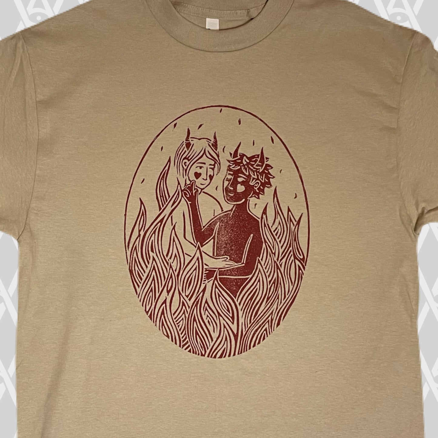 Demon Boys Stamped Short Sleeve Shirt