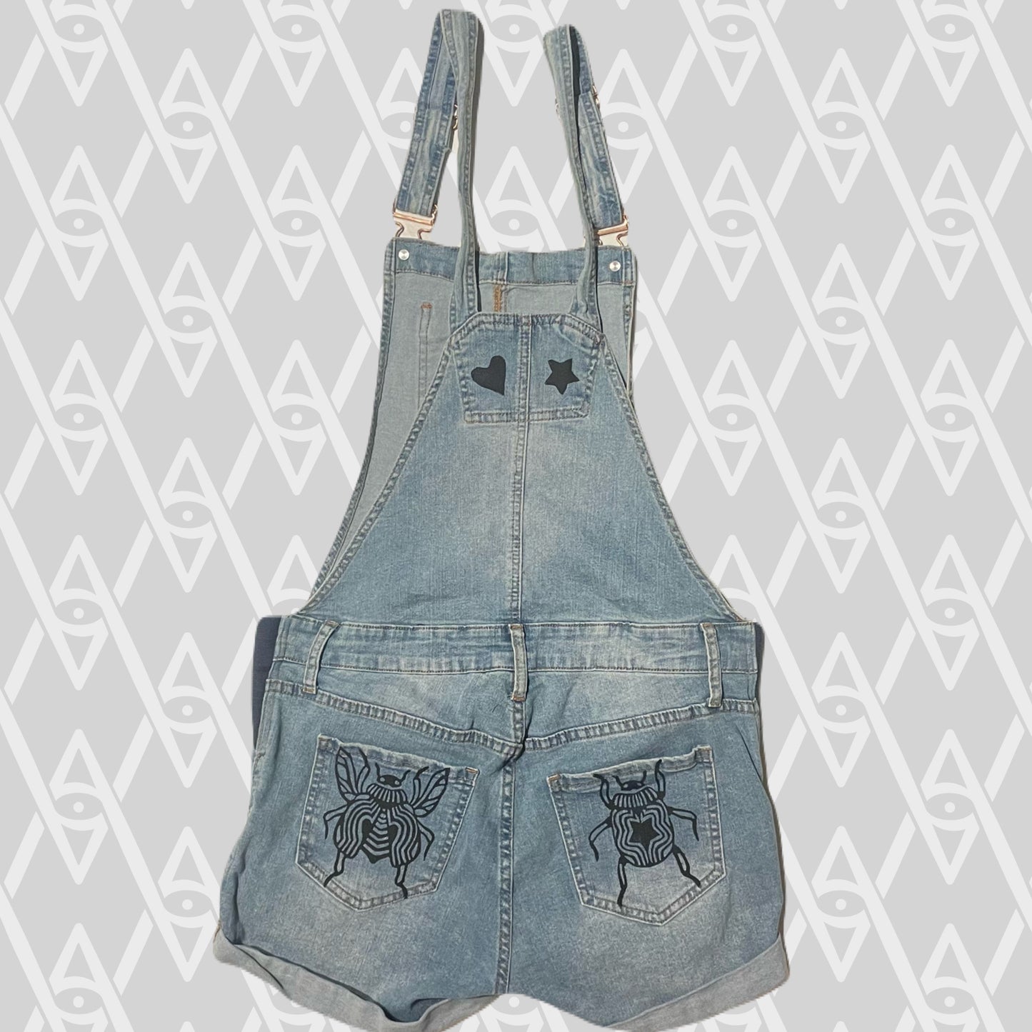 Beetle Overalls Shorts Size S