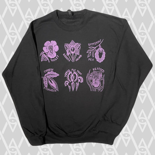 Yoni Flowers Crewneck Sweater