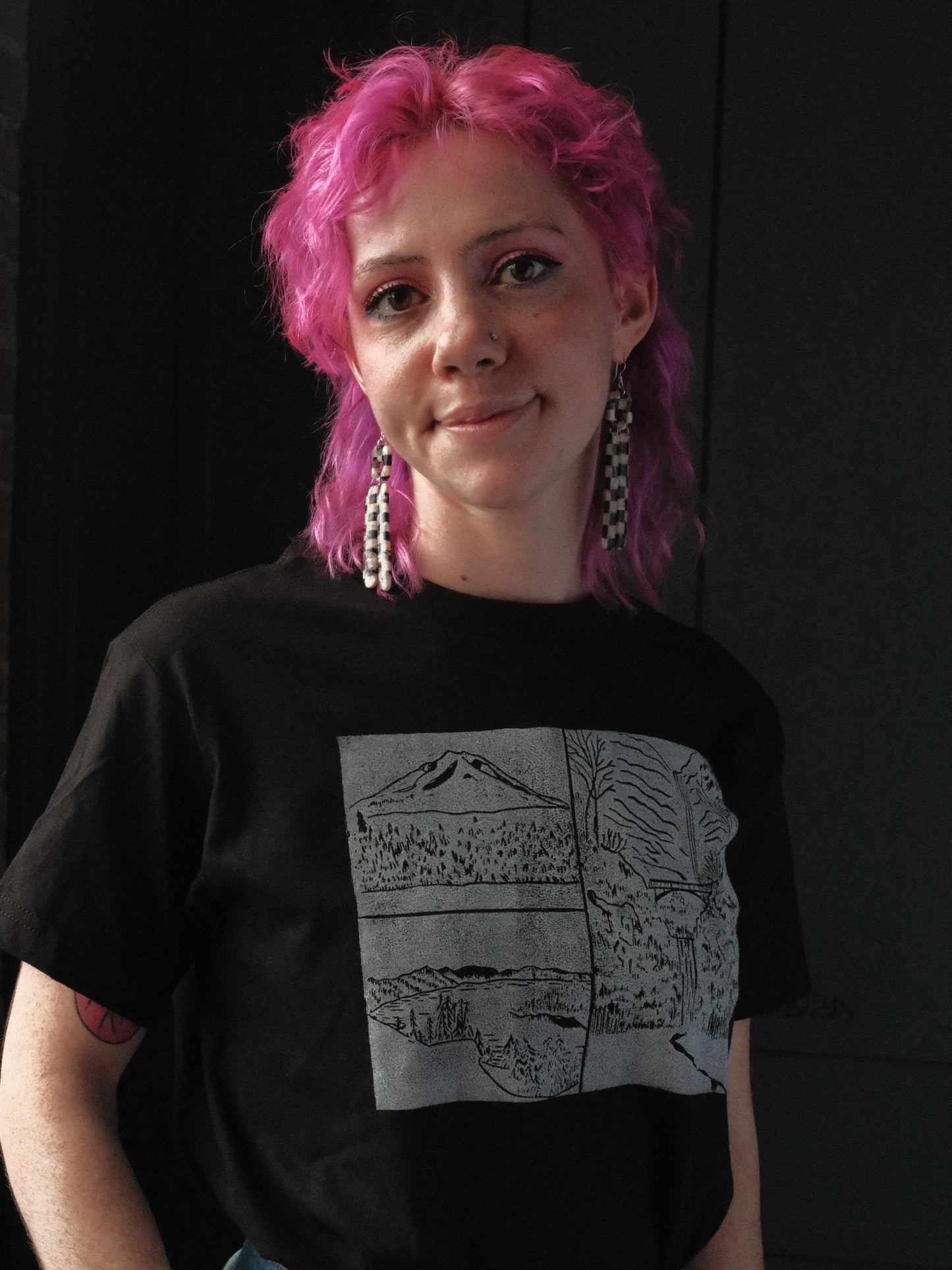 Oregon Landscapes Short Sleeve Shirt