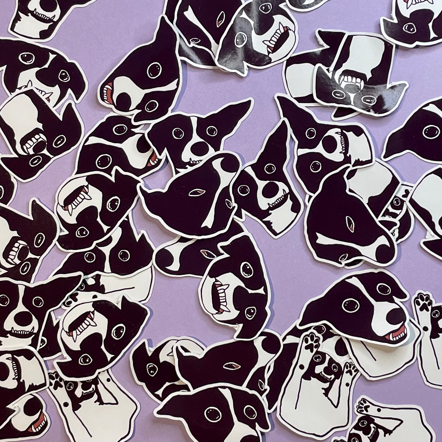 Dermie react stickers