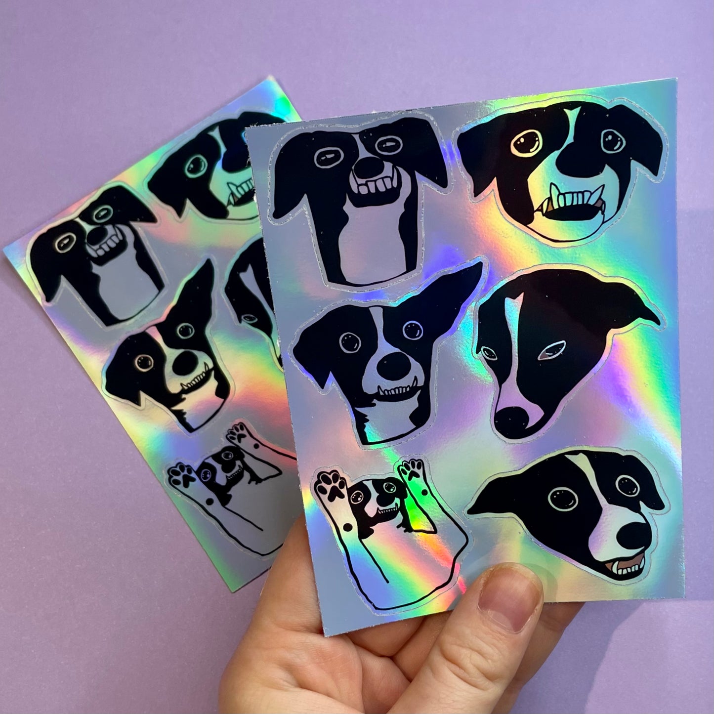 Dermie react stickers