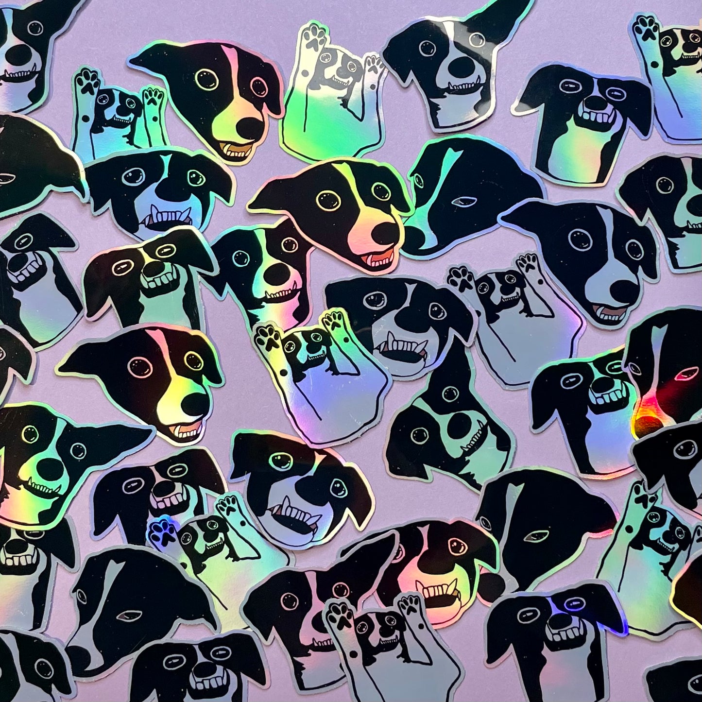 Dermie react stickers