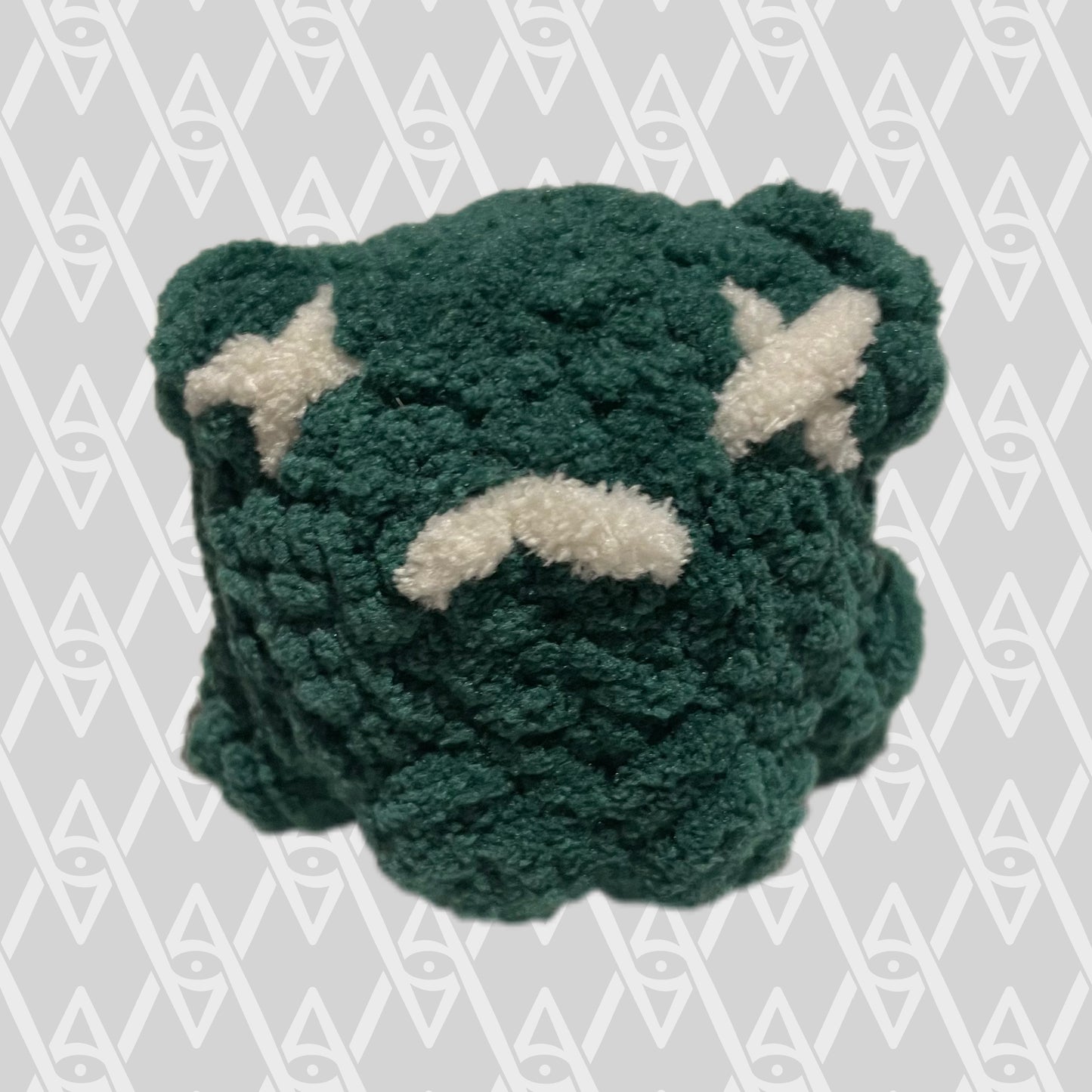 Dead Pocket Frog Crochet Plushie