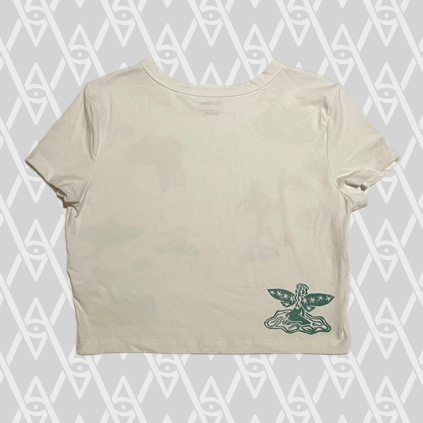 Fairy Stamped Crop Top