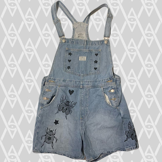 Beetle Overalls Shorts Size M