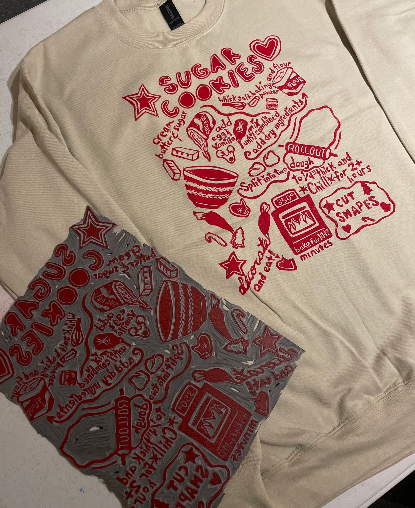 Sugar Cookie Christmas Sweater