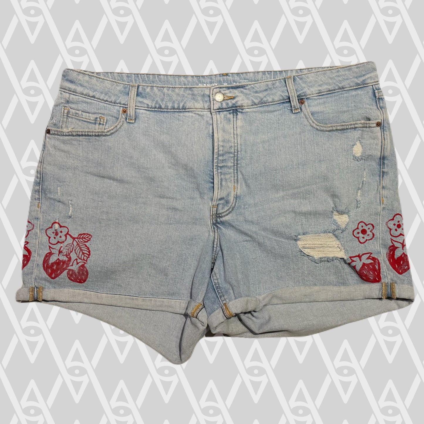 Strawberry Shorts Size 20