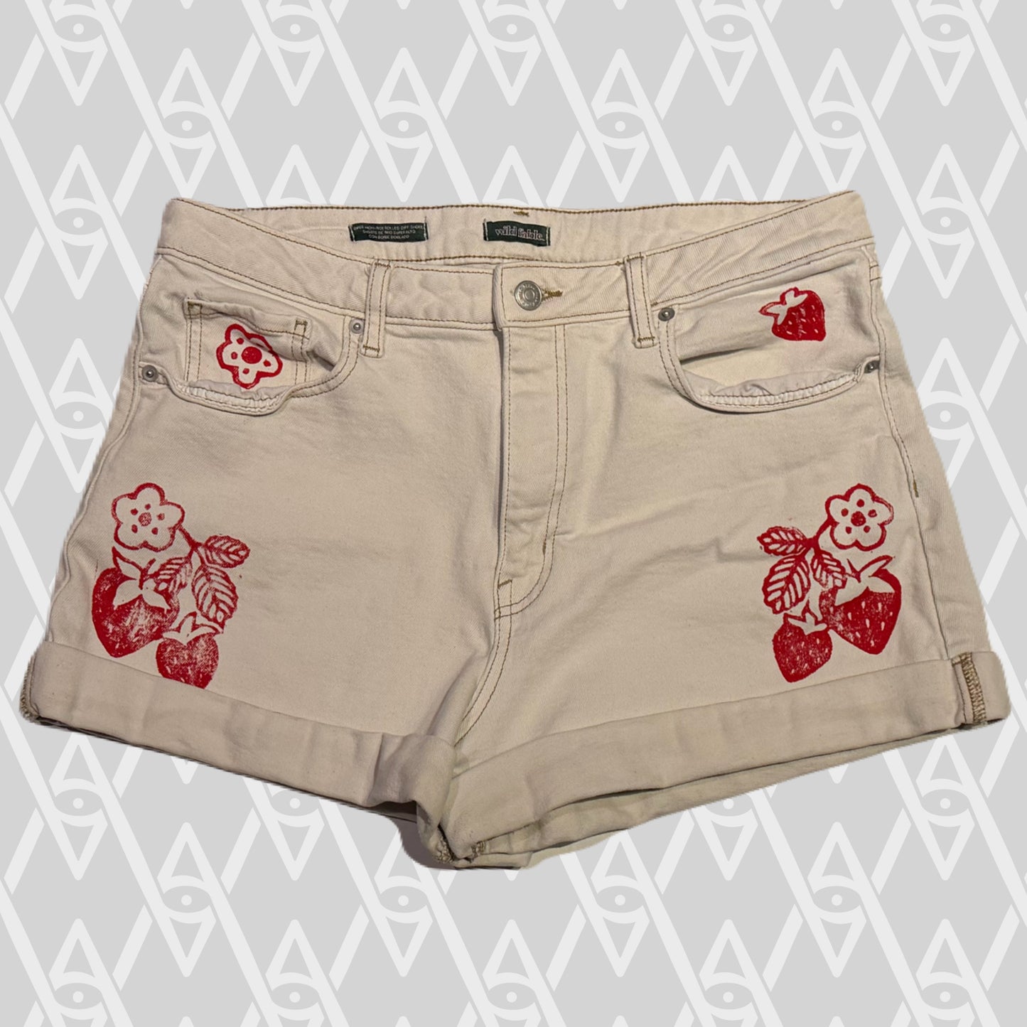 Strawberry Shorts Size 12