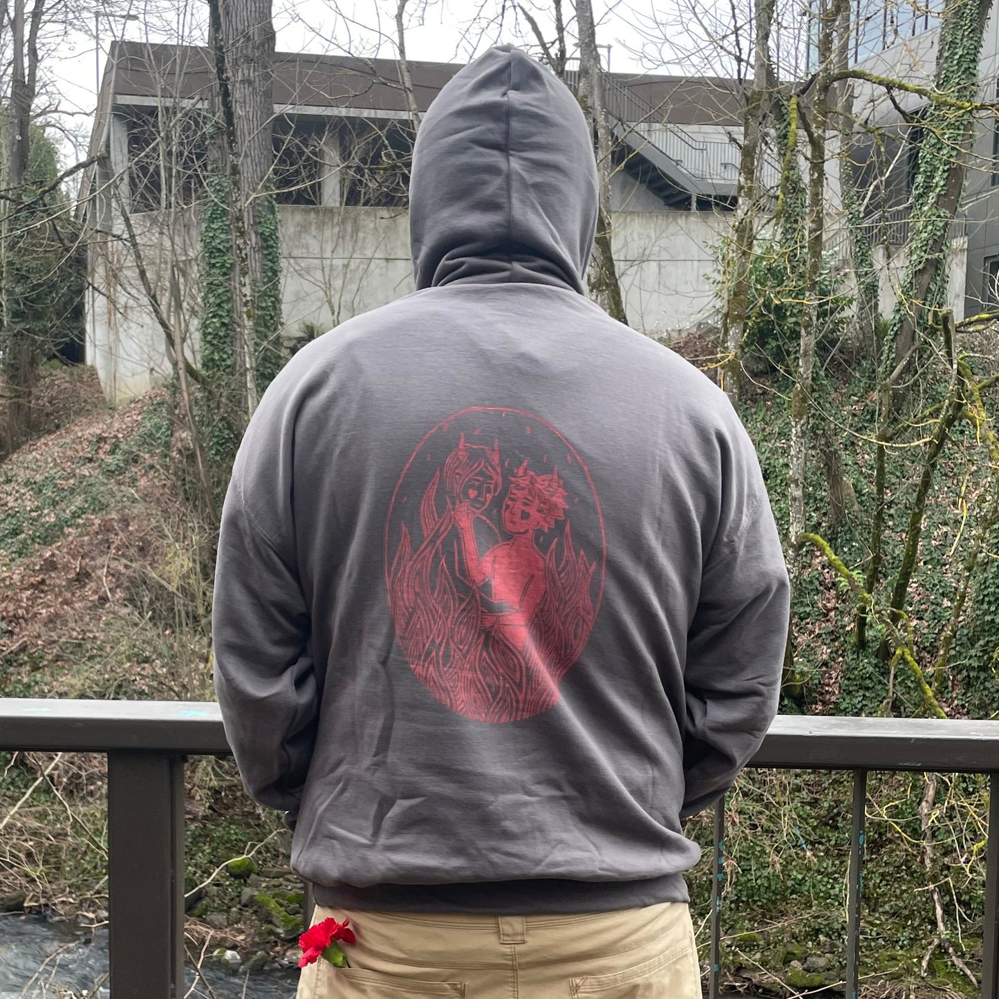 Demon Boys Stamped Hoodie