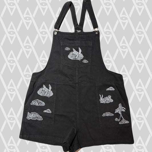 Fairy Overalls Shorts Size 2X