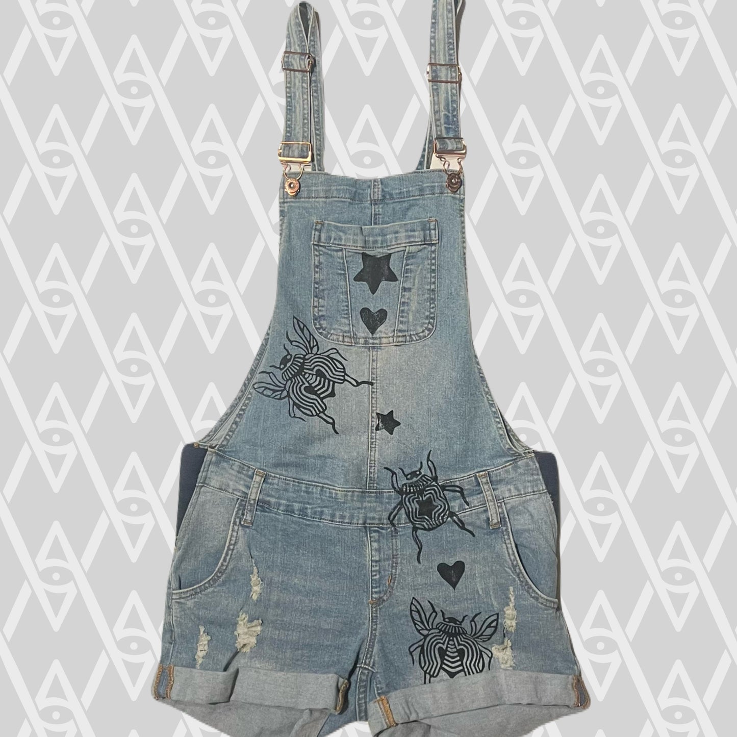 Beetle Overalls Shorts Size S