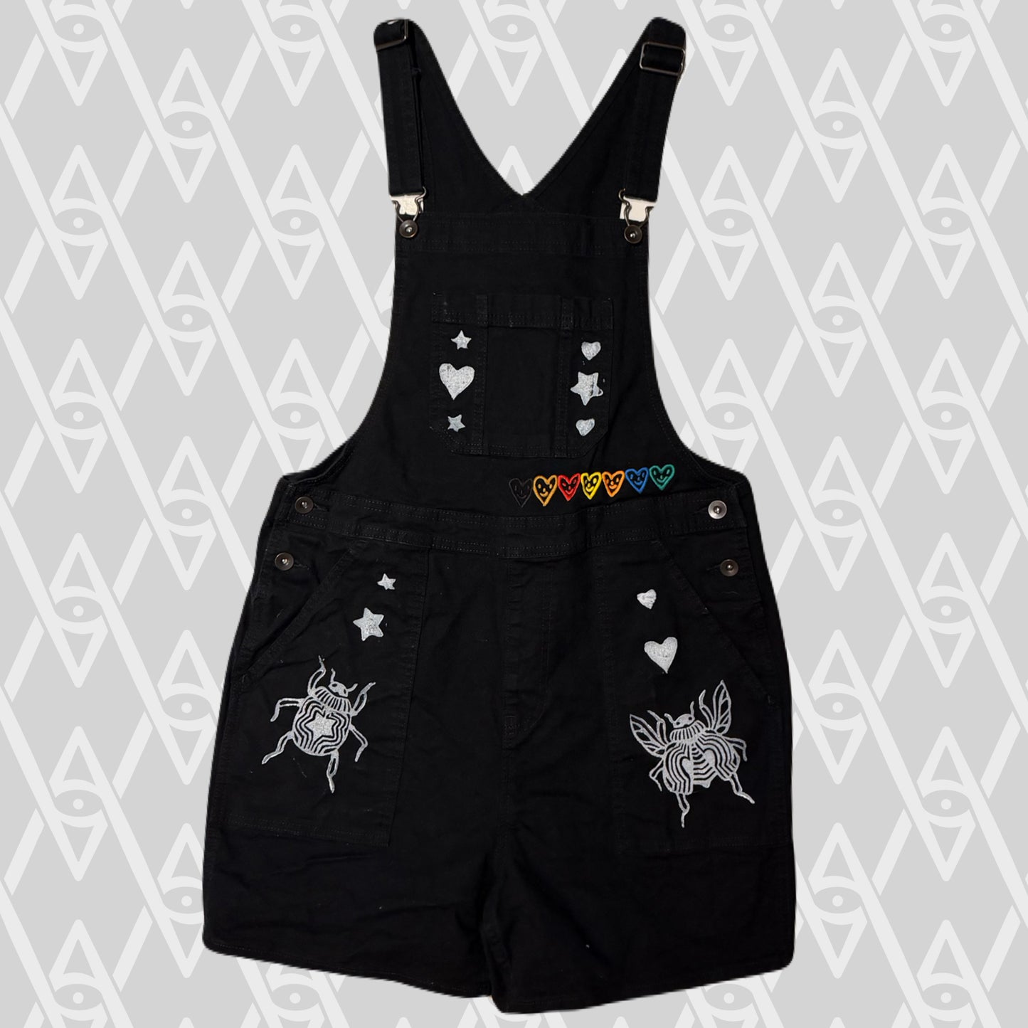 Beetle Overalls Shorts Size M