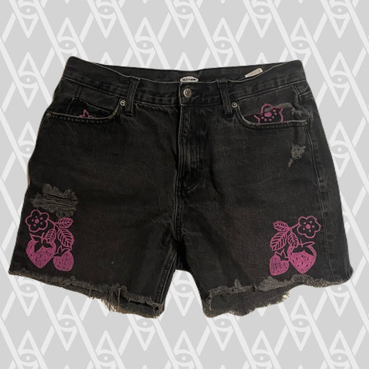 Strawberry Shorts Size 10