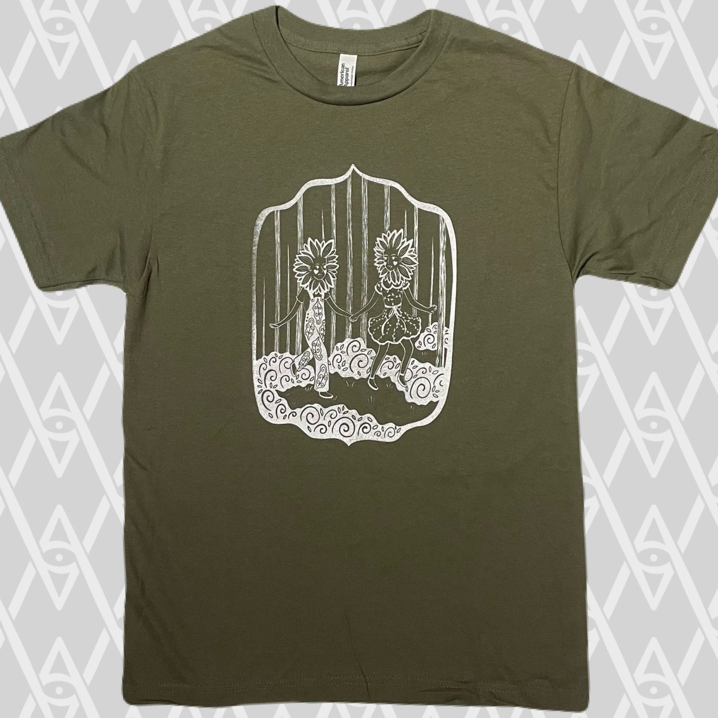 Frolicking Flowers Short Sleeve Shirt
