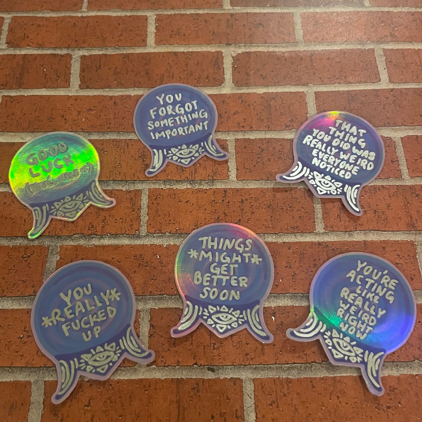 Crystal Ball Stickers