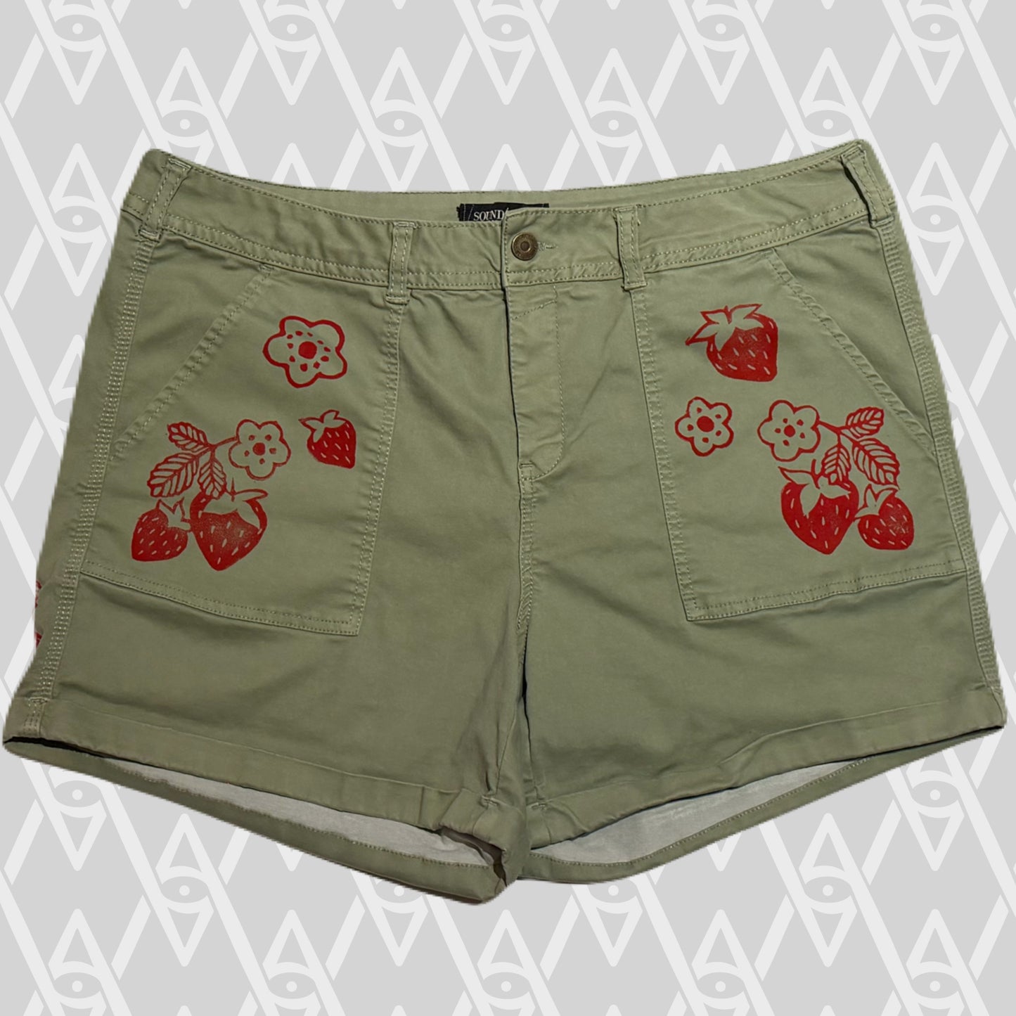 Strawberry Shorts Size 16