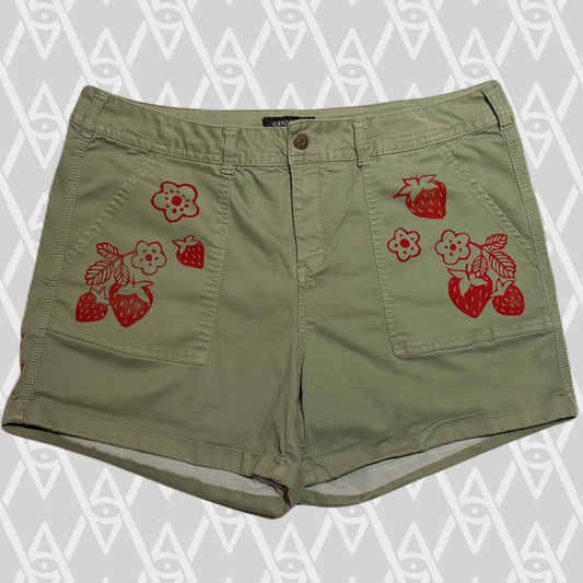 Strawberry Shorts Size 16