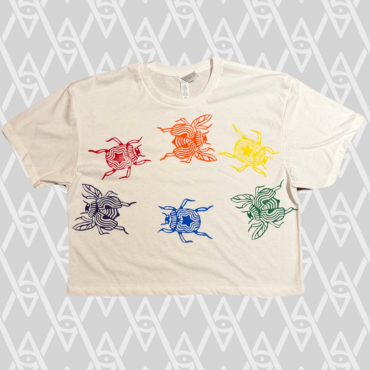Rainbow Beetle Crop Top