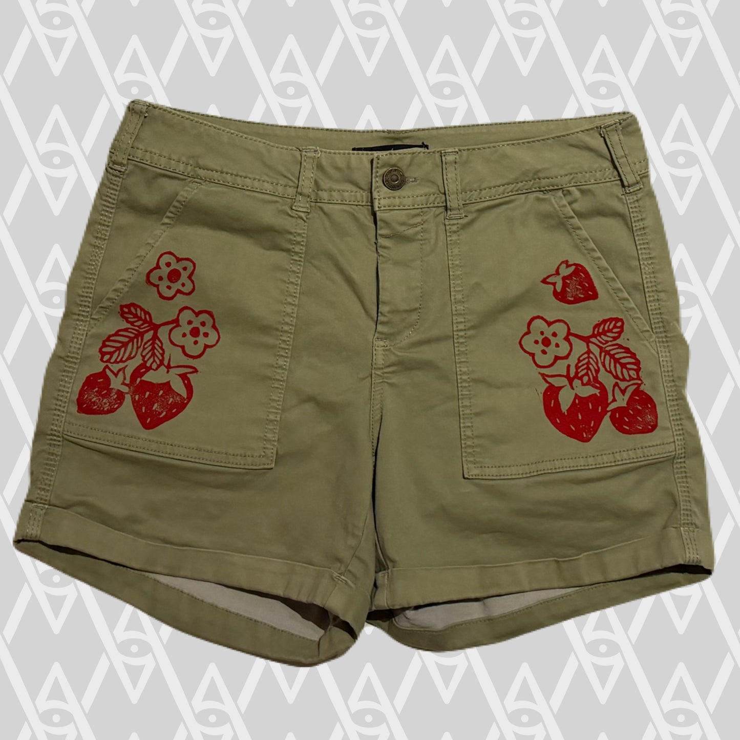 Strawberry Shorts Size 6