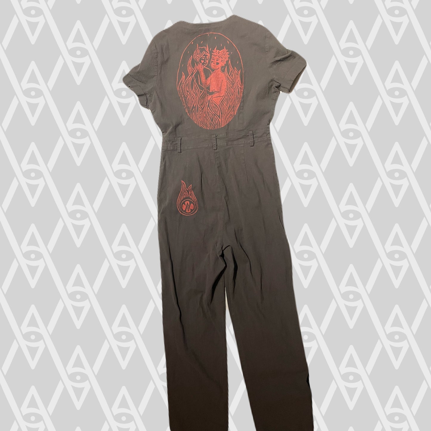 Demon Boys Romper Medium