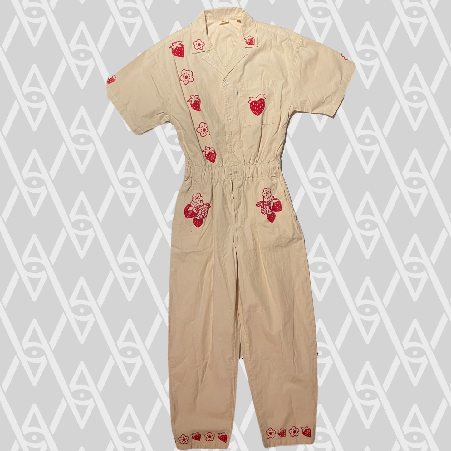 Strawberry Romper XS