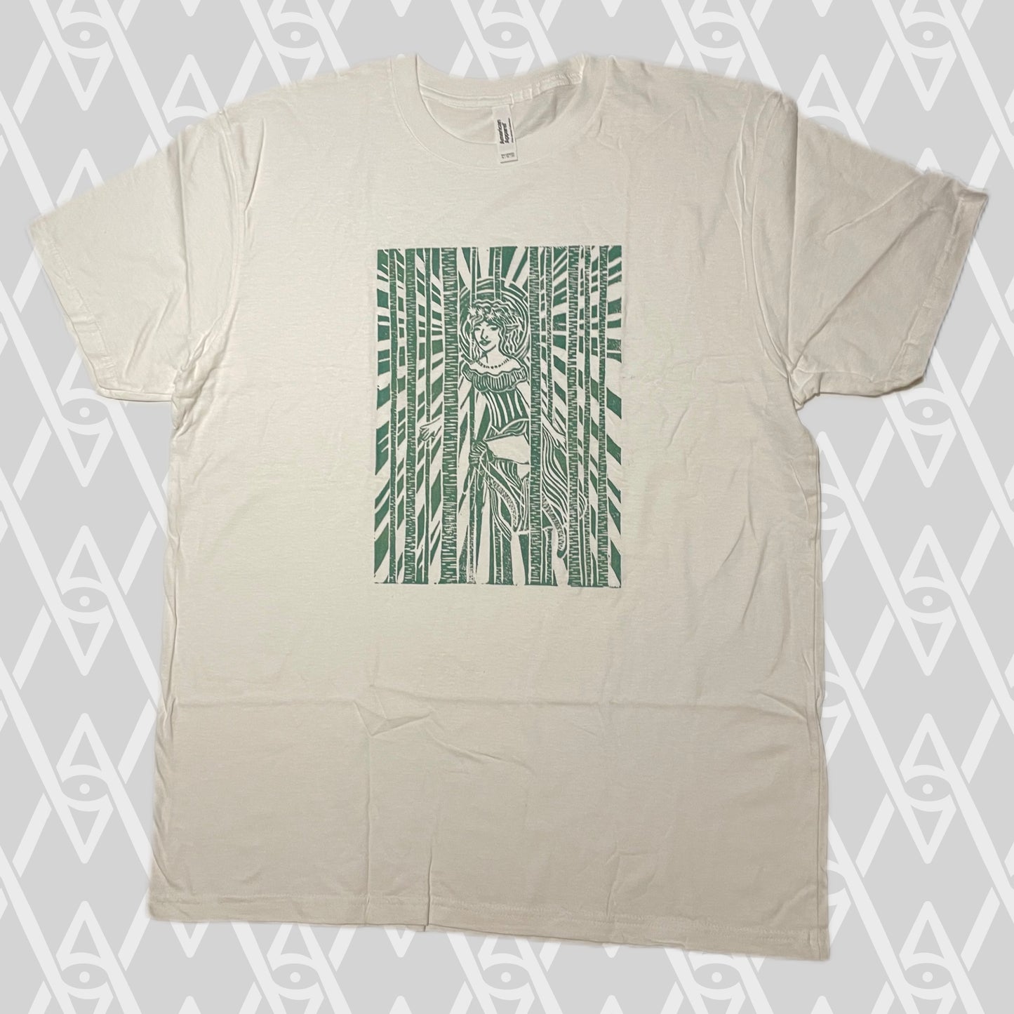 Forest Elf Stamped Cotton Shirt